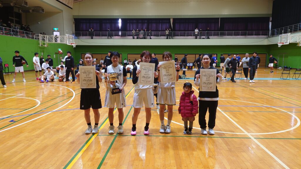 女子表彰チーム