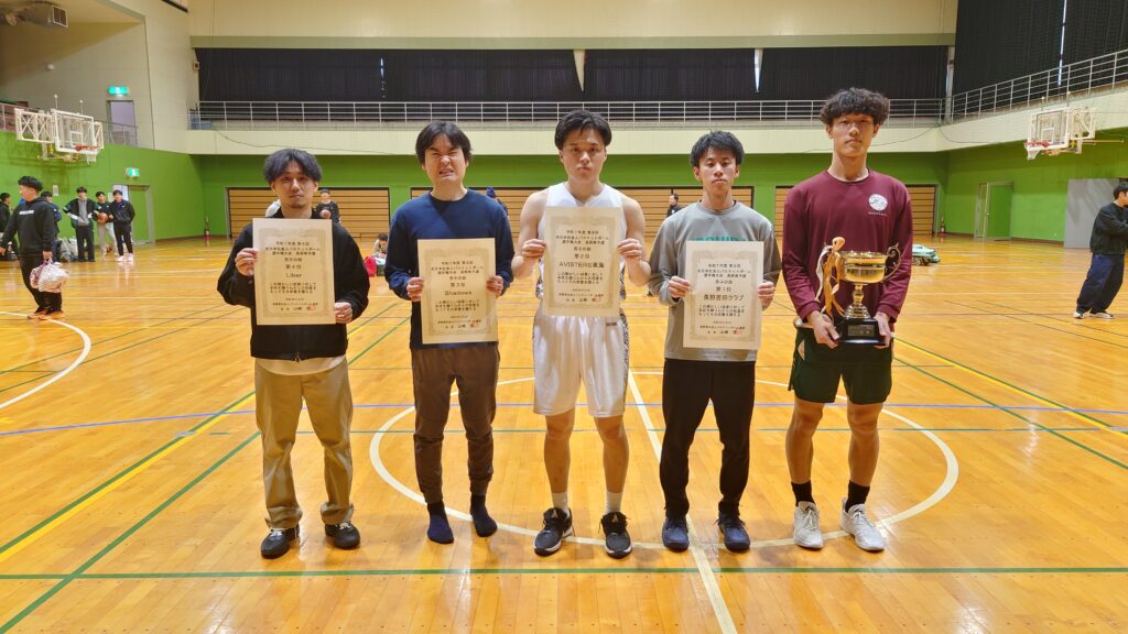 男子表彰チーム